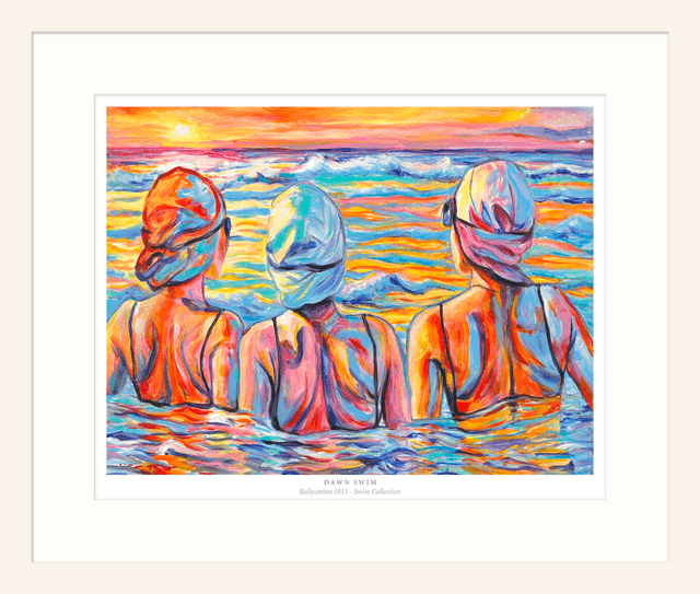 Dawn Swim 12”x10” (Mount)